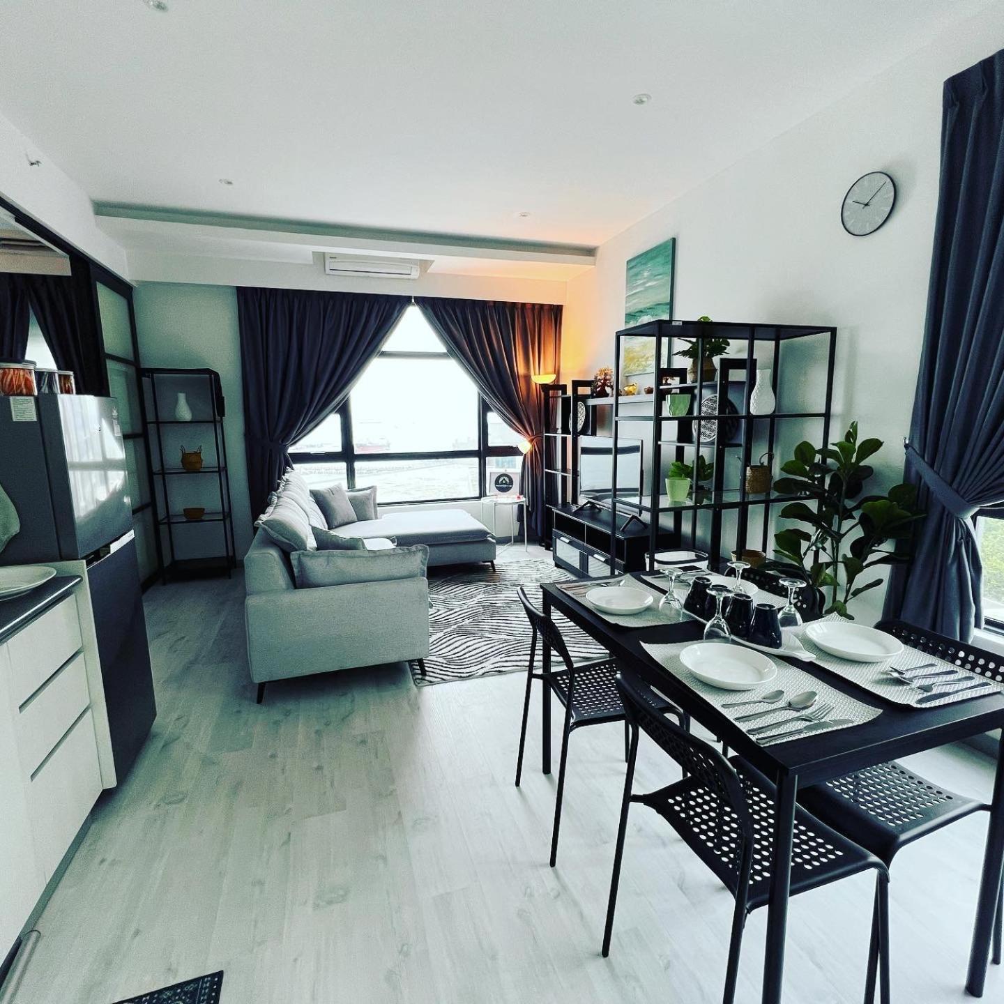 Jesselton Quay Suite By Backyard كوتا كينابالو المظهر الخارجي الصورة